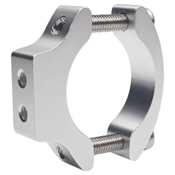 Motorcycle Universal Turn Signal Fork Clamps Mount Light Holder Lamp Bracket Silver Other Motorcycle Accessories