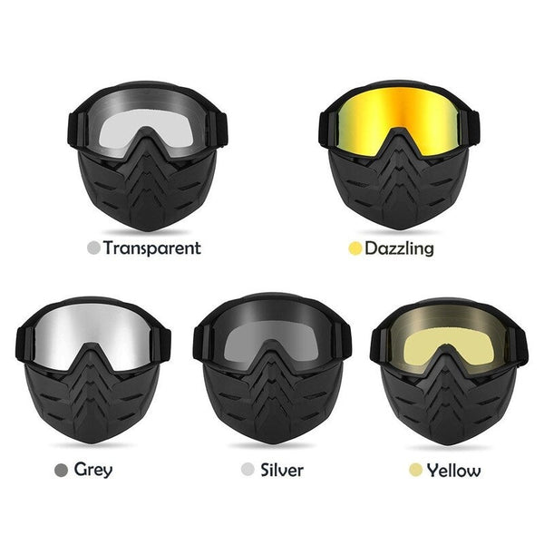 Motorcycling Goggles Uva400 Protection Winter Skiing Riding Skating Sports 2 Eyewear