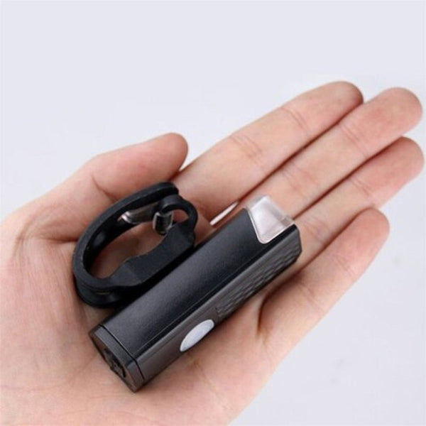 Mountain Bike Headlight Taillight Set Bicycle Usb Rechargeable Led Light Super Bright Flashing Black Lights & Reflectors