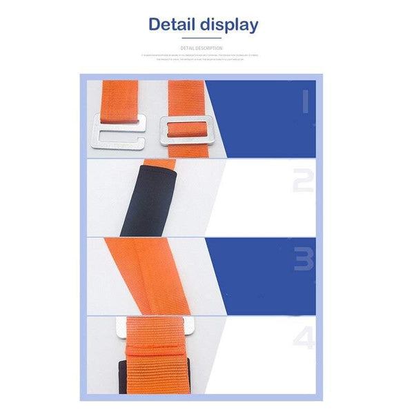 Tie Downs & Straps Moving Belts Furniture Team Adjustable Movers And Easy Lifting Of Conveyor Orange