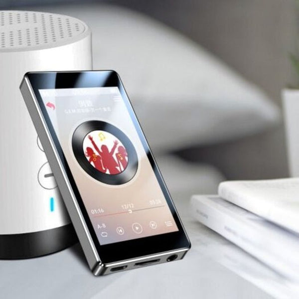 Mp4 Player Built In Speakers 3.0 Inch Touch Screen Ultra Thin Music Video Playback Fm E Book Silver 8Gb Ipods & Mp3 Players