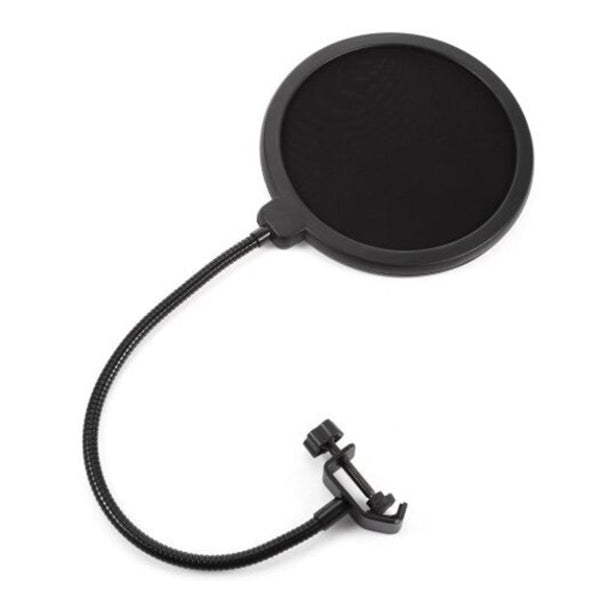 Moyasu Mpf 6 Microphone Pop Filter Black Microphones & Wireless Systems