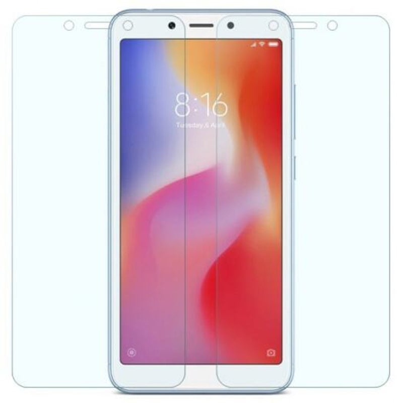 2Pcs Tempered Glass Film For Xiaomi Redmi 6 Transparent Screen Protectors