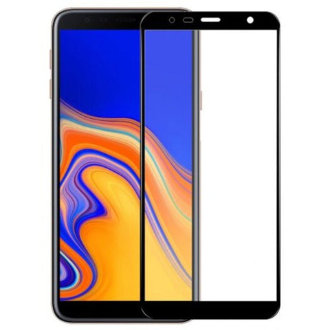 Full Screen Coverage Tempered Glass For Samsung Galaxy J4 Plus / Black