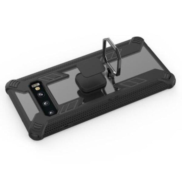Ring Buckle Protective Phone Case Cover For Samsung Galaxy S10 Black Cases Covers & Skins