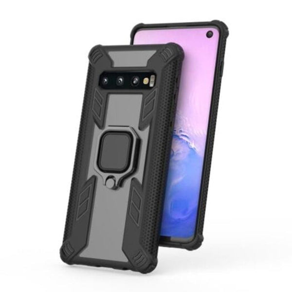 Ring Buckle Protective Phone Case Cover For Samsung Galaxy S10 Black Cases Covers & Skins
