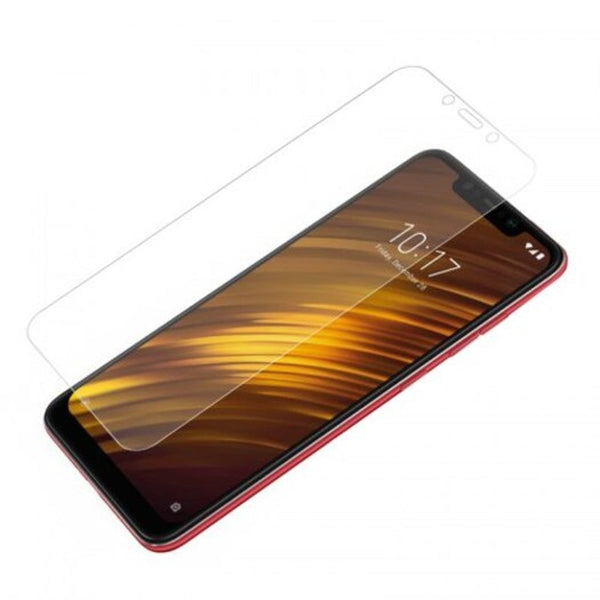 Tempered Glass Screen Film For Xiaomi Pocophone F1 2Pcs Transparent