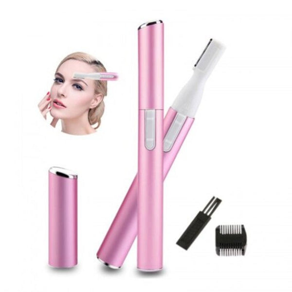 Clippers & Trimmers Ms. Electric Eyebrow Knife Leg Multi Trimmer Function Automatic Shaving Set. Pink