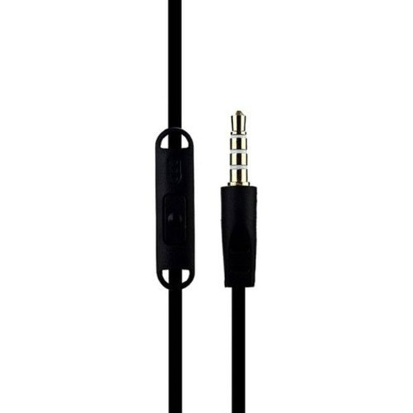 Ms1 Cartoon Mini Line Control Earphones Black