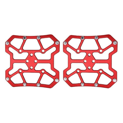 Mtb Mountain Bicycle Clipless Pedal Platform Adapters For Spd Keo Red