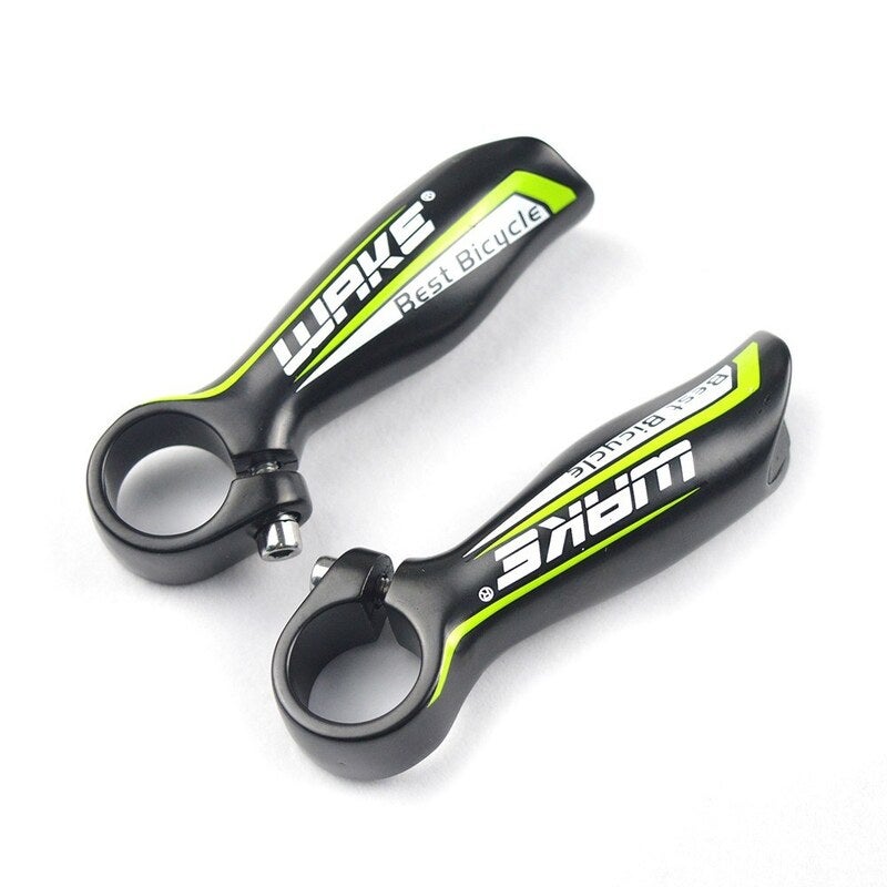 Mtb Mountain Bike Handle Bar Ends Green Handlebar Grips Tape & Pads