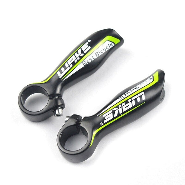 Mtb Mountain Bike Handle Bar Ends Green Handlebar Grips Tape & Pads