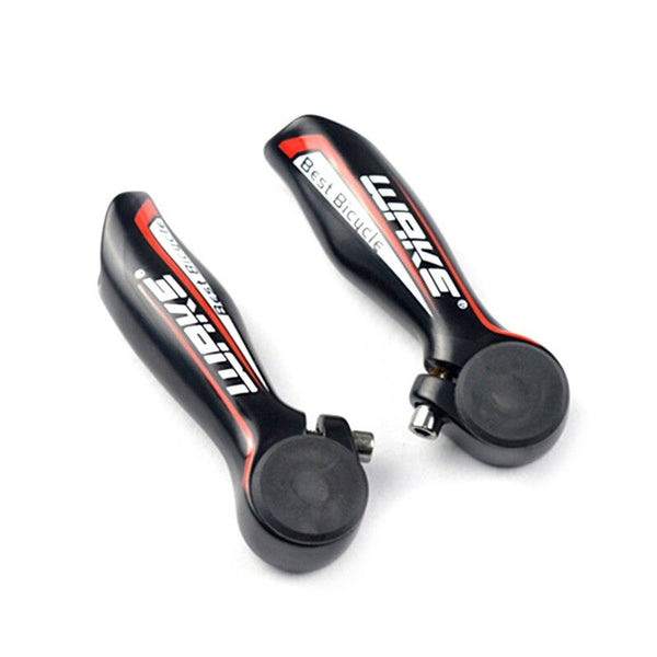 Mtb Mountain Bike Handle Bar Ends Red Handlebar Grips Tape & Pads