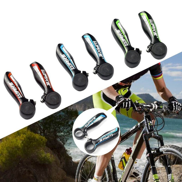 Mtb Mountain Bike Handle Bar Ends Red Handlebar Grips Tape & Pads
