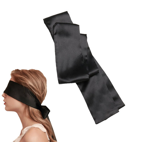 Mulberry Silk Eye Mask Ties Cover Genuine Natural Curved Sleep