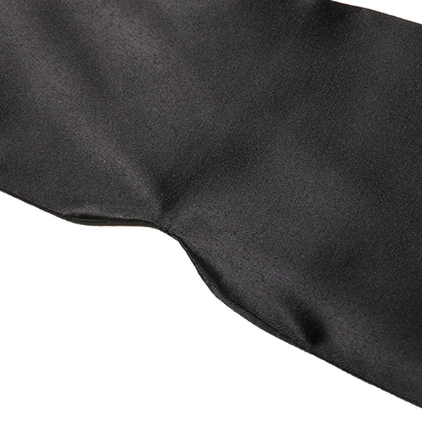 Mulberry Silk Eye Mask Ties Cover Genuine Natural Curved Sleep Eye Masks