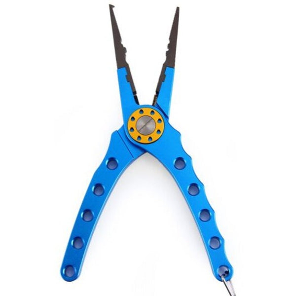 Multi Function Aluminum Alloy Fishing Lure Pliers Line Cutter Hook Remover Pliers & Hook Removers