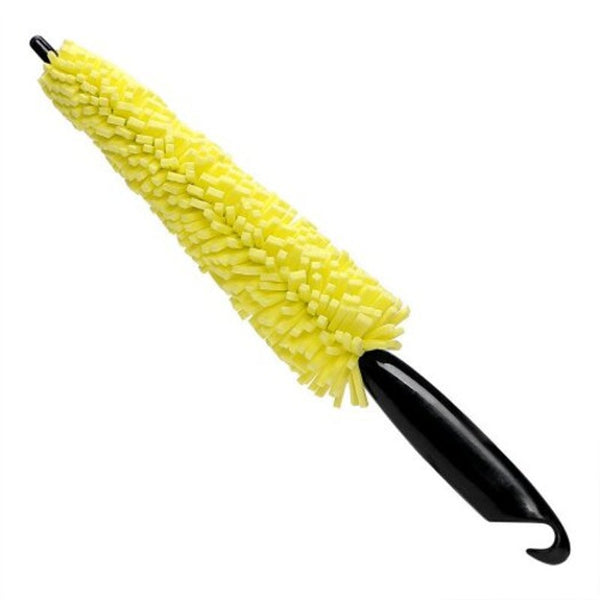 Multi Function Auto Car Wheel Cleaning Brush Yellow Other Automotive Care Supplies