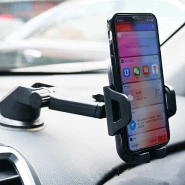 Multi Function Car Phone Holder Black