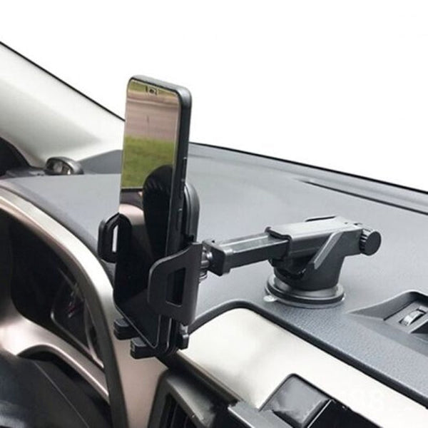 Multi Function Car Phone Holder Black