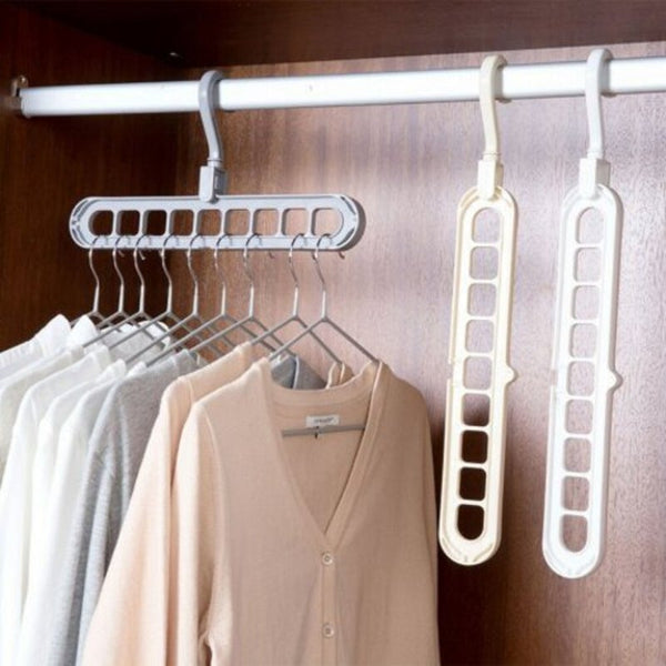 Multi Function Clothes Plastic Drying Rack Wardrobe Storage Hanger Outdoor Balcony Racks Green Clothes Hangers