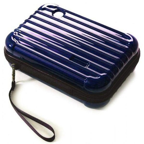 Multi Function Creative Mini Hard Shell Suitcase Wallet Shockproof Pressure Proof Cosmetic Storage Bag Red Cases Covers & Skins