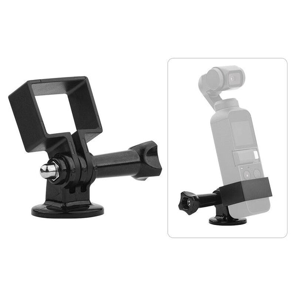 Multi Function Expansion Accessories Adapter Bracket Tripod Mount Stand With 1 4 Inch Screw Hole Kit For Dji Osmo Pocket Handheld Gimbal Camera Black