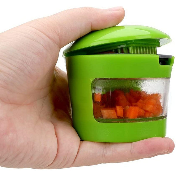 Multi-Function Garlic Press Dicer Onion Chopper Vegetable Kitchen Gadget