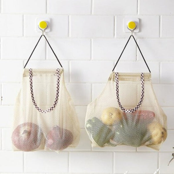 Multi Function Hanging Storage Bag For Kitchen Beige
