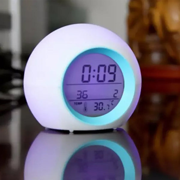 Multi-Function Led Digital Alarm Clock With Seven Changing Colours
