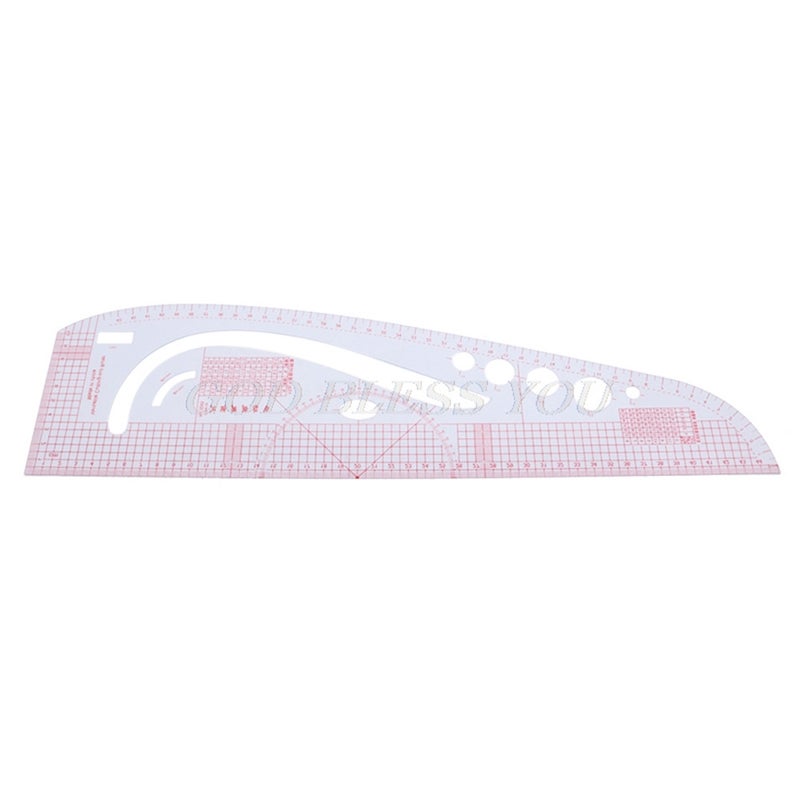 Multi Function Sewing Ruler Measure For Making Clothes Tailor Craft Tool Plastic Sewing Rulers