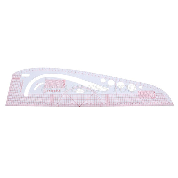 Multi Function Sewing Ruler Measure For Making Clothes Tailor Craft Tool Plastic Sewing Rulers