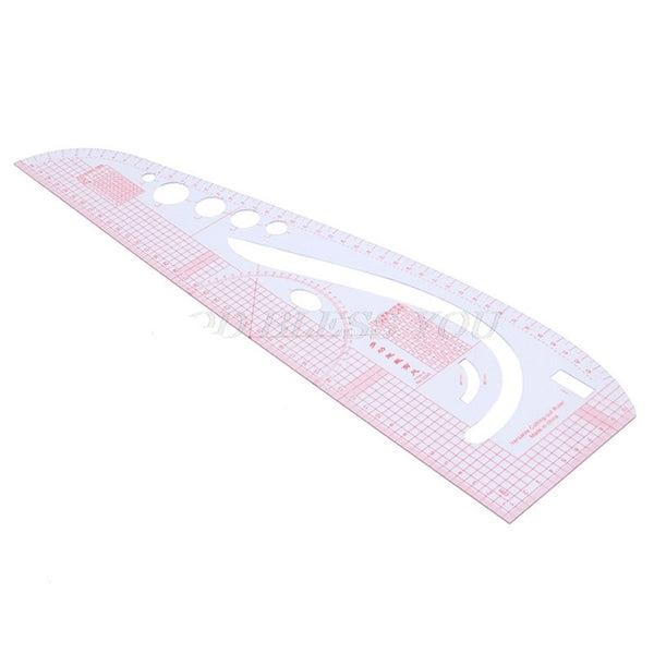 Multi Function Sewing Ruler Measure For Making Clothes Tailor Craft Tool Plastic Sewing Rulers