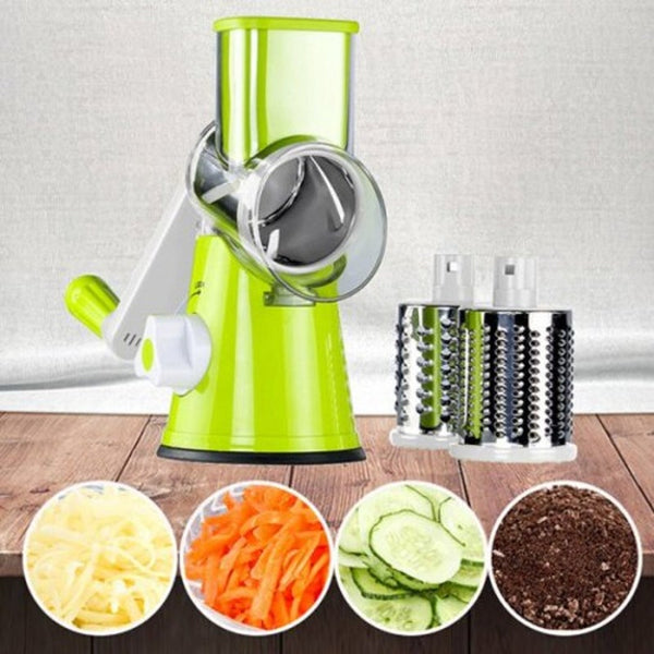 Multi Function Shredder Wholehand Roller Rotary Grater Broken Cheese Tools Green Peelers & Slicers