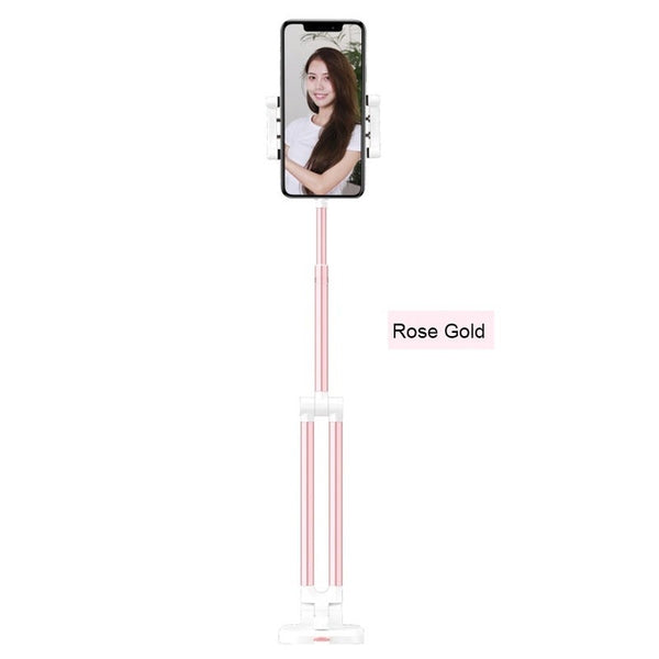 Multi Functional 360U00b0 Rotation Foldable Mobile Phone Bracket Rose Gold Mounts & Holders