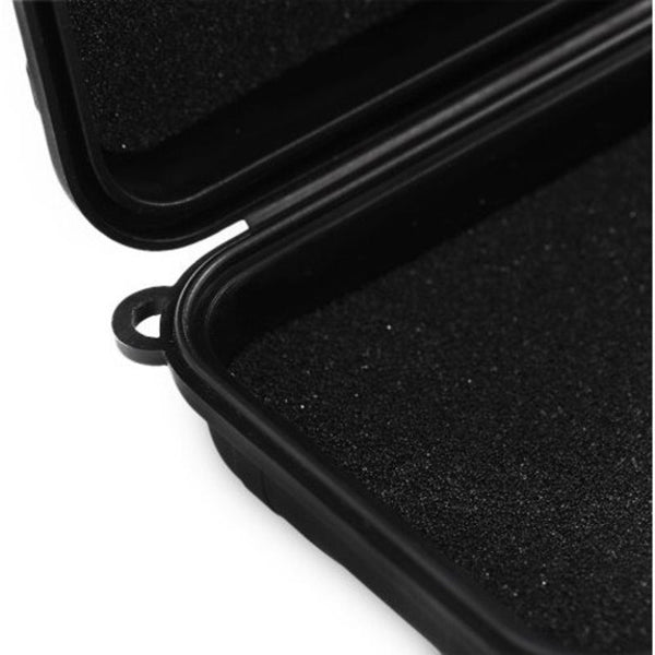 Multi Functional Plastic Storage Box For Earphones Cable Coin Black