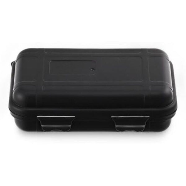 Multi Functional Plastic Storage Box For Earphones Cable Coin Black