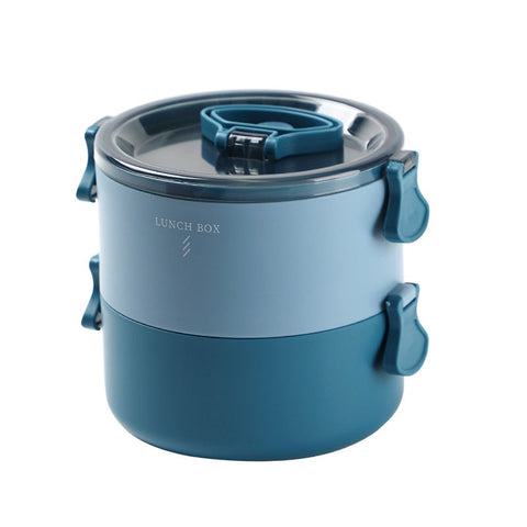 Multi Layer Insulation Lunch Box Microwave Oven Heating Bento Portable Student School Office Large Capacity Food Container Lunchboxes