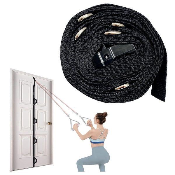 Multi Point Door Anchor Strap For Resistance Band Workouts Portable Equipment Resistance Trainers