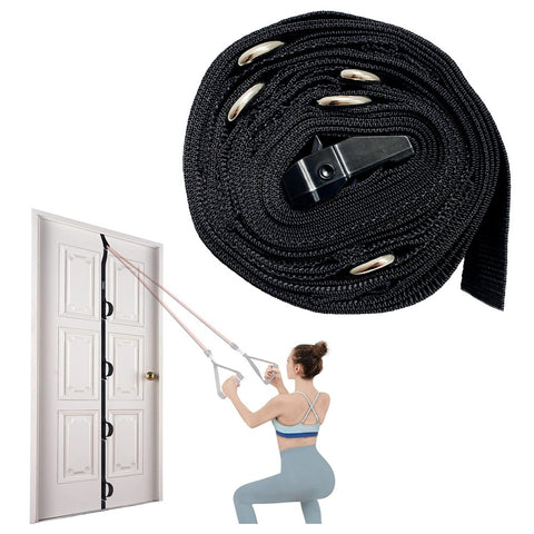 Multipoint Door Anchor Strap For Resistance Band Workouts Portable Resistance Trainers