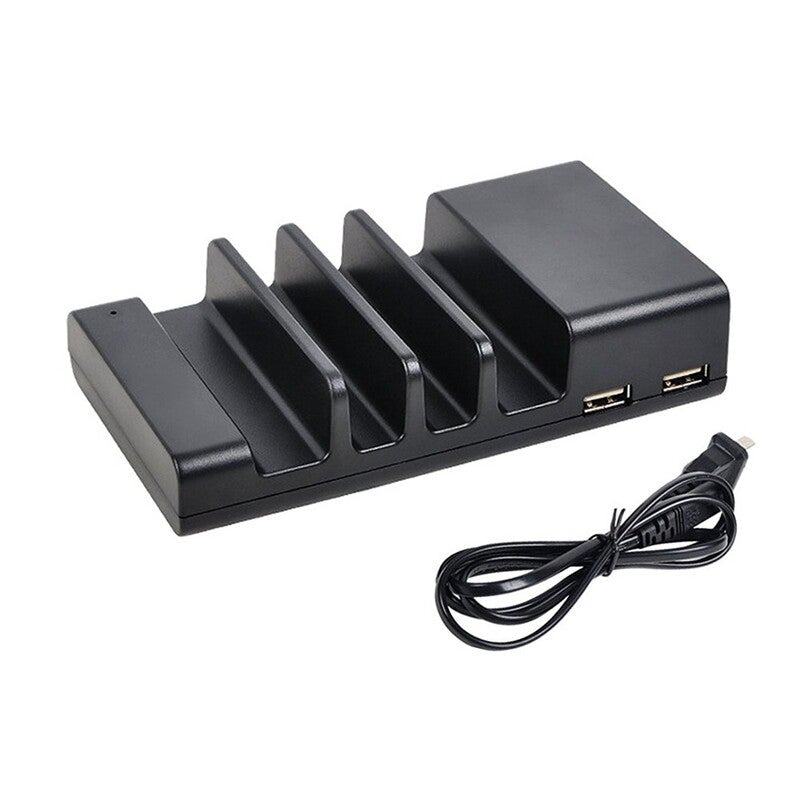 4 Port Usb Charging Station Dock Stand Holder 5V 2.4A 1A Phone Charger Chargers & Cradles
