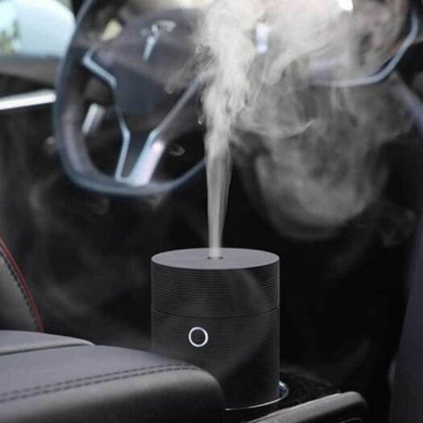 Multi Purpose Car Usb Aroma Humidifier Dual Modes Diffuser Air Fresher Black Aromatherapy