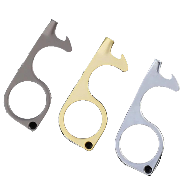 Multi Purpose Touch Tool Hygienic No Contact Keychain Other Safety & Protective Gear