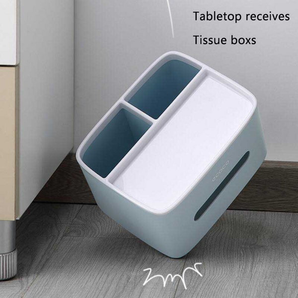 Multi Function Remote Control Storage Cosmetic Tissue Holder Box Tissue Box Covers
