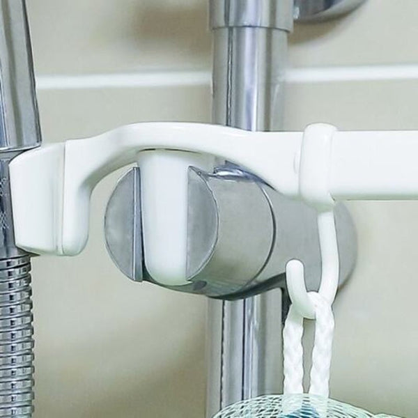Multifunction Bathroom Shower Hook Towel Rack Ball White
