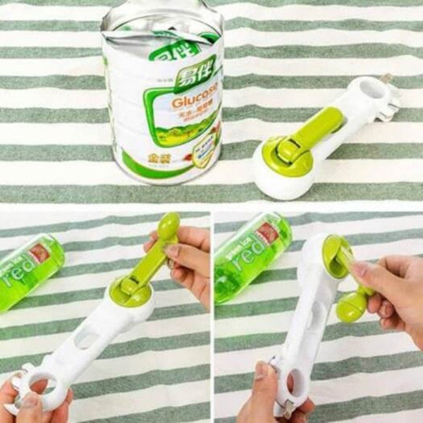 Multifunction Can Opener Safe Opening Tool Milk White Can Openers