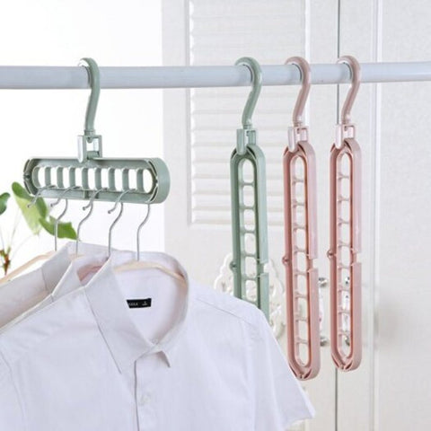 Multifunction Clothes Drying Rack Storage Hanger For Wardrobe Outdoor Balcony Light Gray