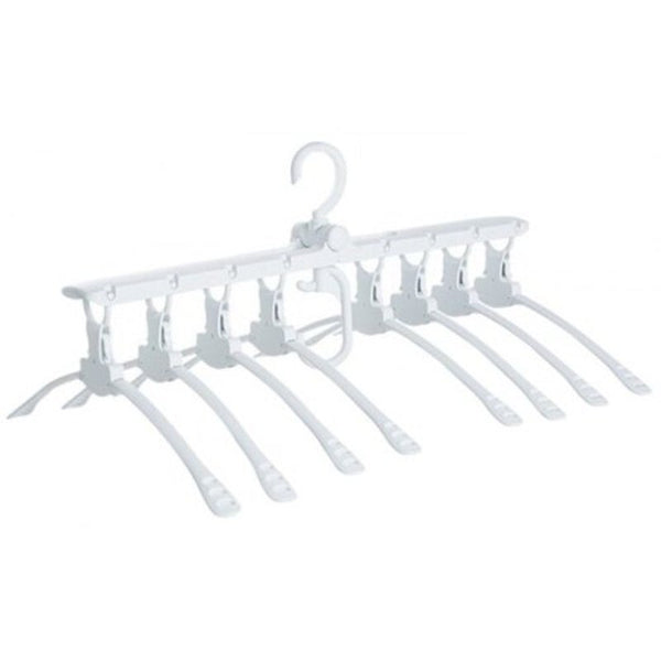 Multifunction Foldable Clothes Hanger For Travel White Clothes Hangers