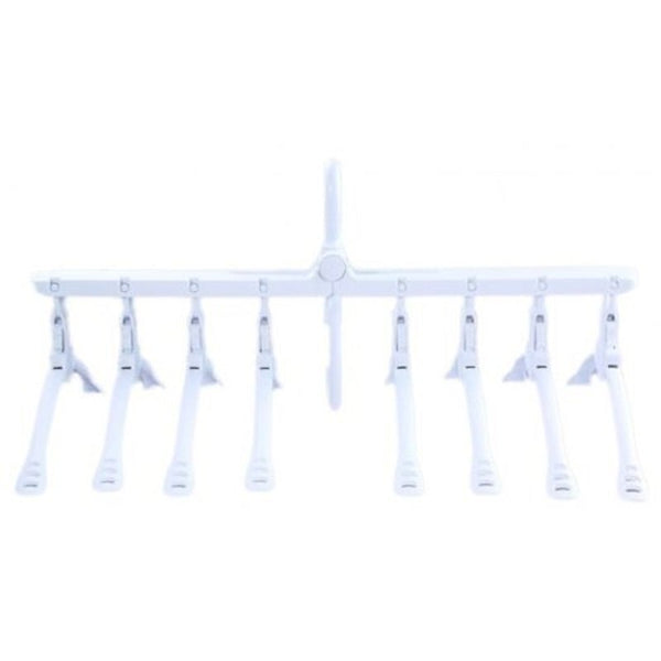 Multifunction Foldable Clothes Hanger For Travel White Clothes Hangers