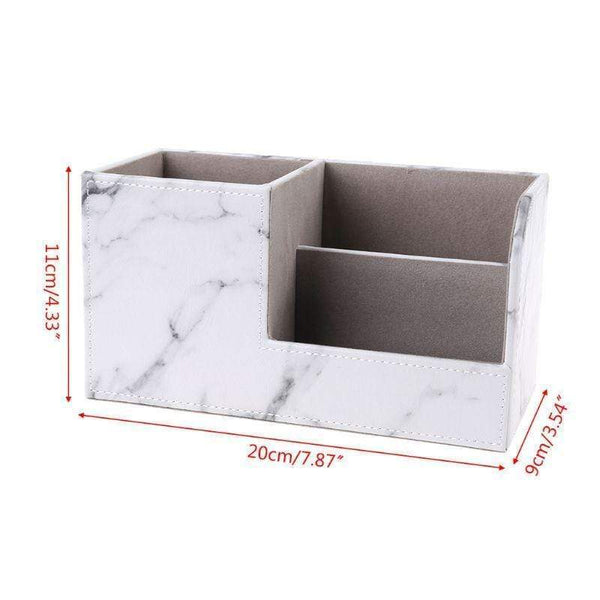 Marble Desk Organizer Office Storage Solutions Storage Boxes